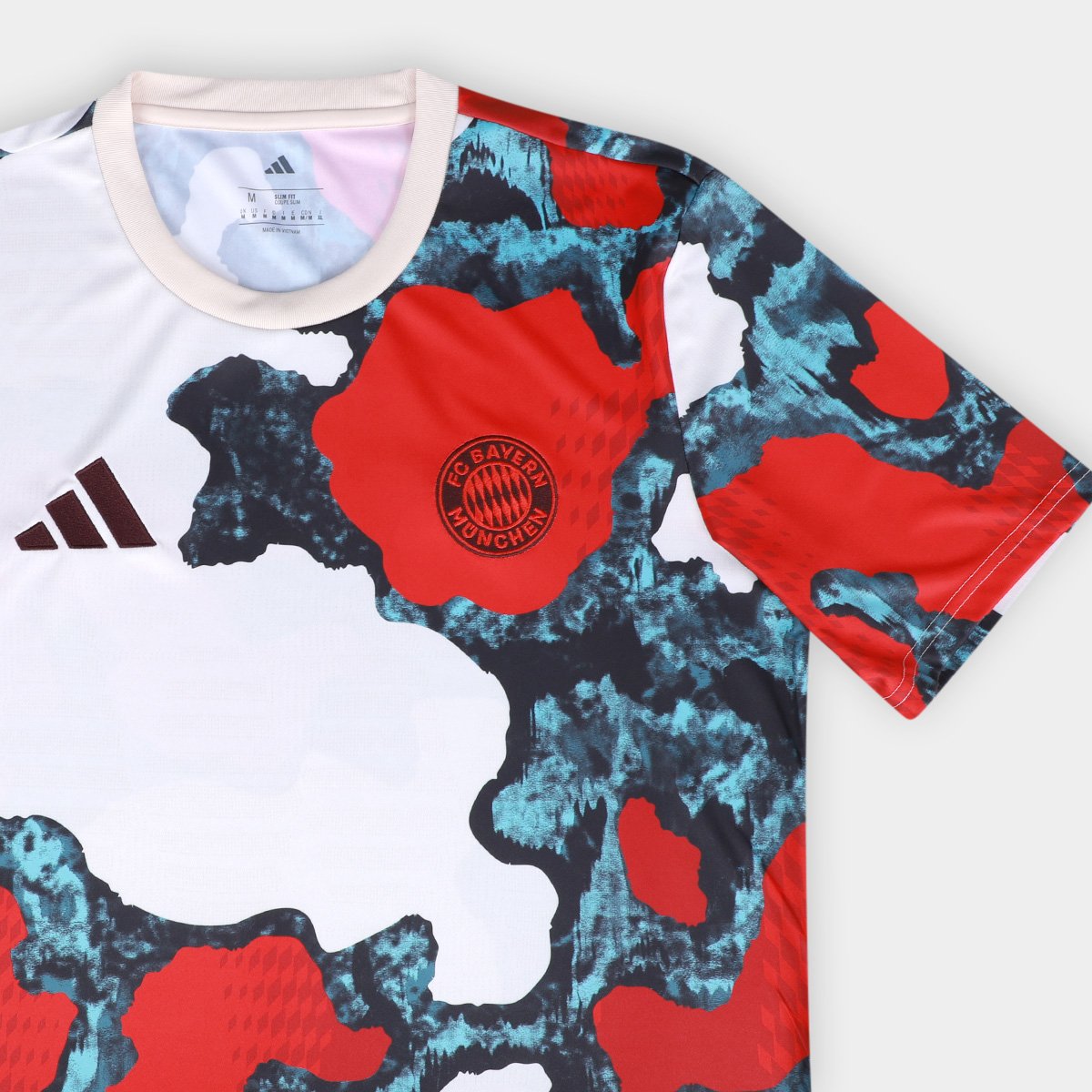 Camisa Bayern de Munique 25/26 Apresentação Adidas Masculina - Tam: M - 5