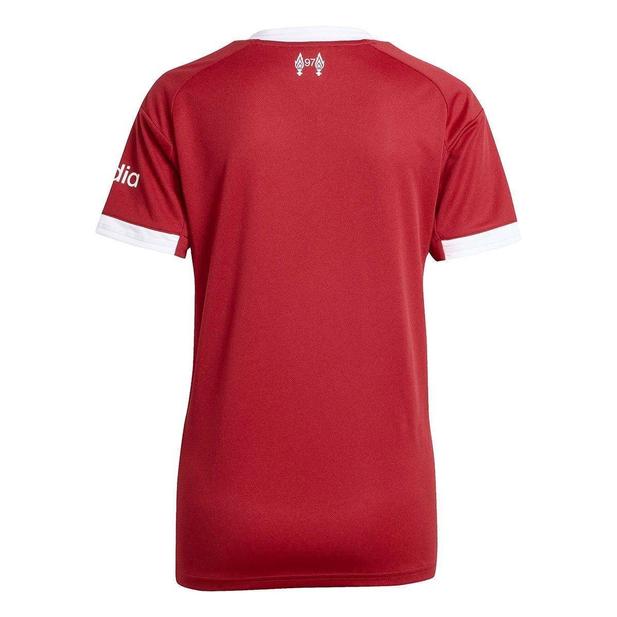Camisa Liverpool Home 25/26 s/n Torcedor Adidas Feminina - Tam: GG - 1