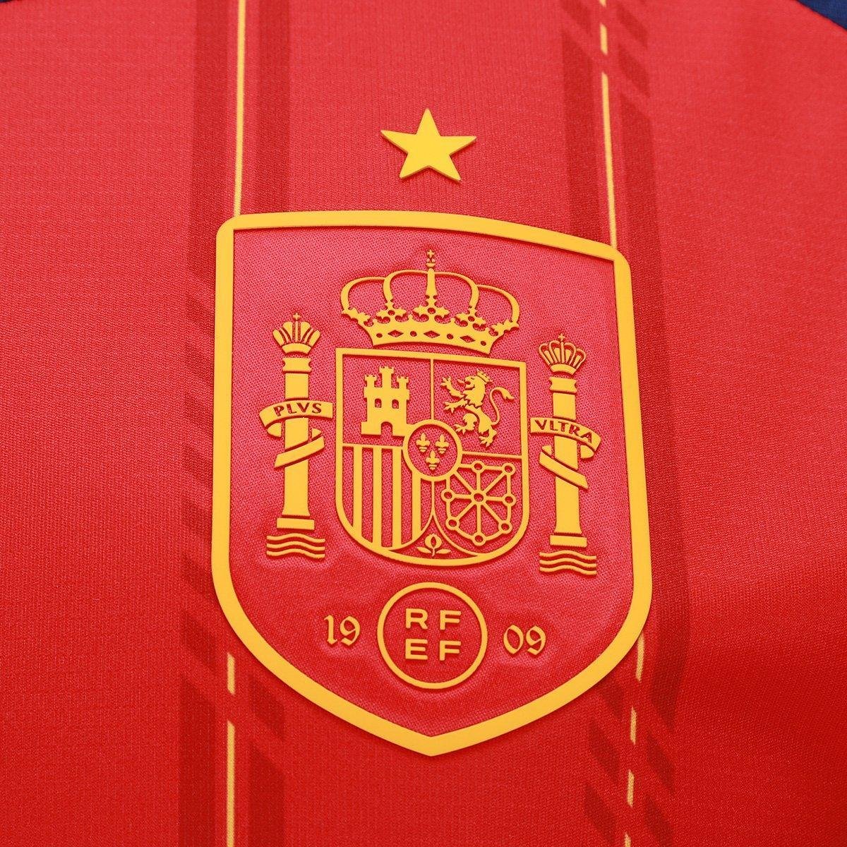 Camisa Seleção Espanha Home Torcedor 2026 s/n Adidas Masculina - Tam: EGG - 2