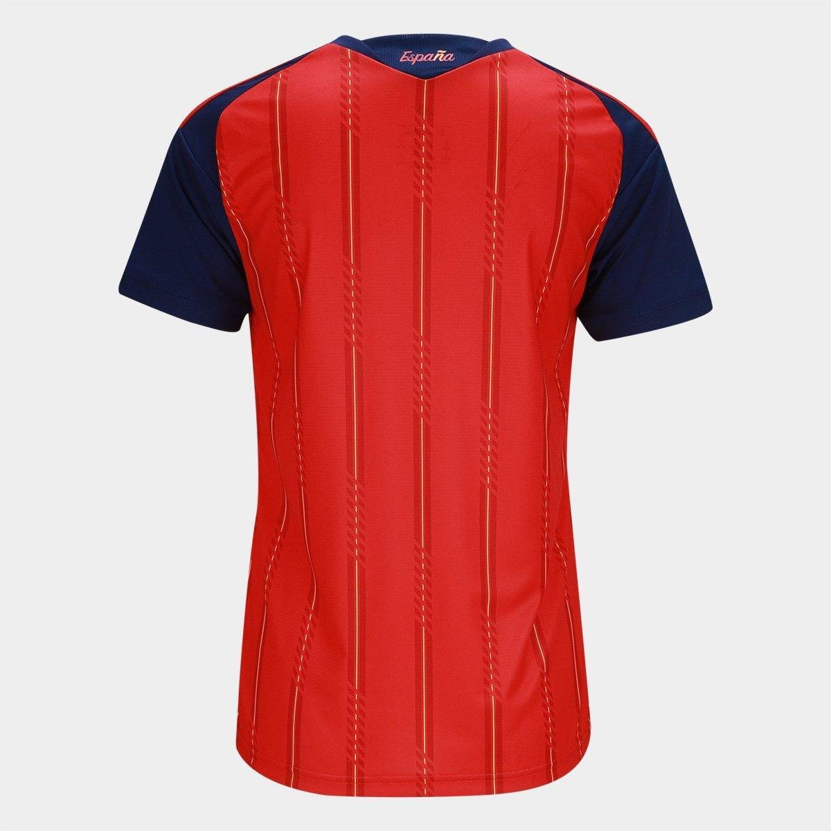 Camisa Seleção Espanha Home Torcedor 2026 s/n Adidas Feminina - Tam: P - 1