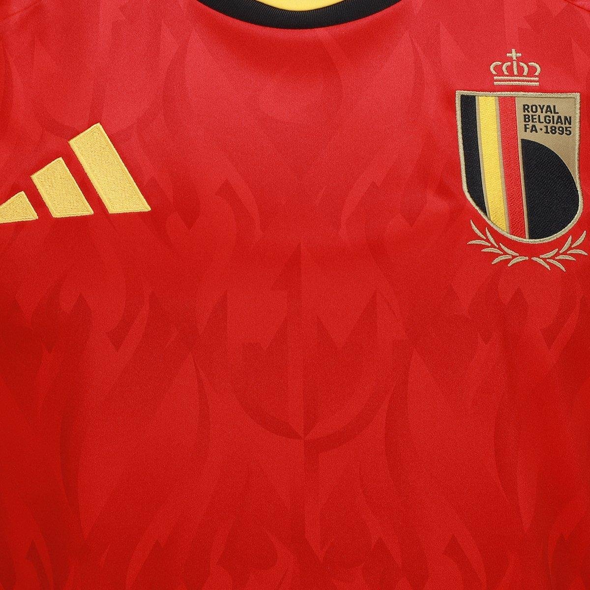 Camisa Seleção Bélgica Home Torcedor 2026 s/n Adidas Masculina - Tam: P - 2