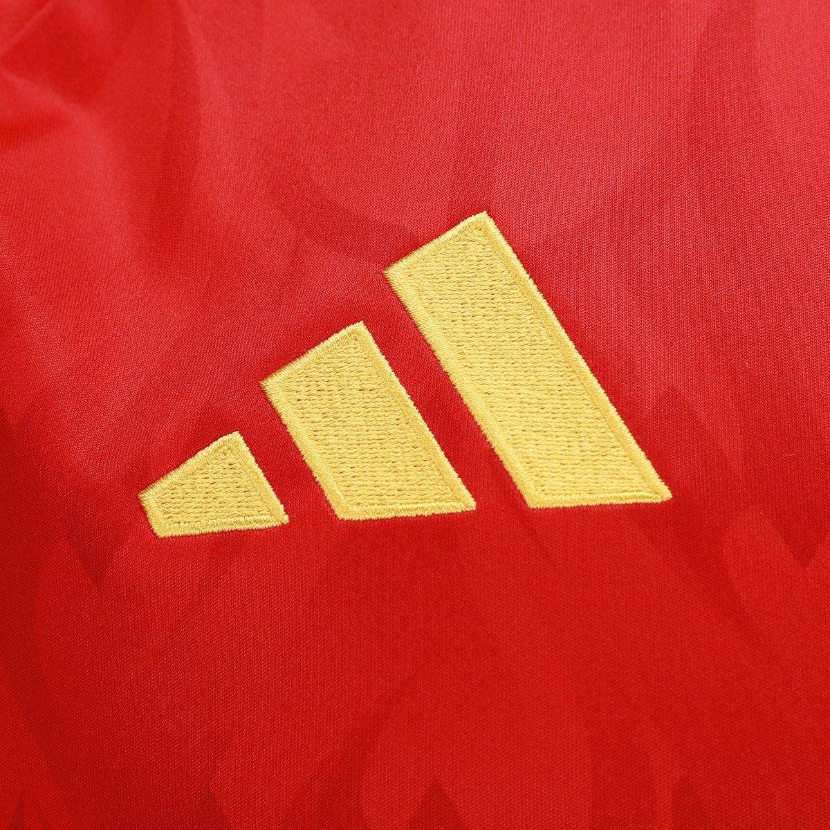 Camisa Seleção Bélgica Home Torcedor 2026 s/n Adidas Masculina - Tam: P - 4