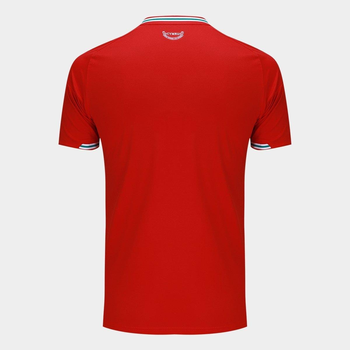 Camisa Seleção Pais de Gales Home Torcedor 2026 s/n Adidas Masculina - Tam: P - 1