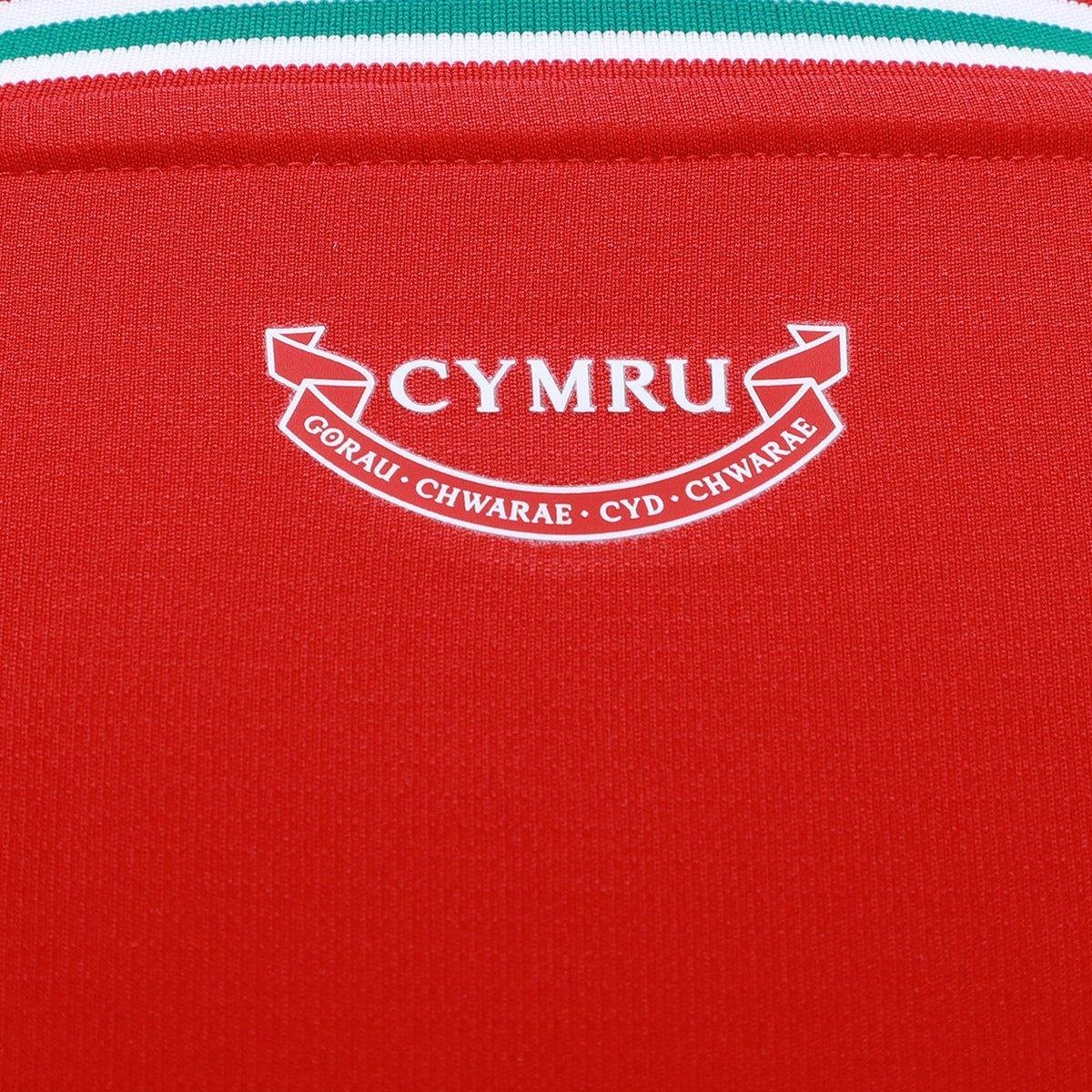 Camisa Seleção Pais de Gales Home Torcedor 2026 s/n Adidas Masculina - Tam: P - 5