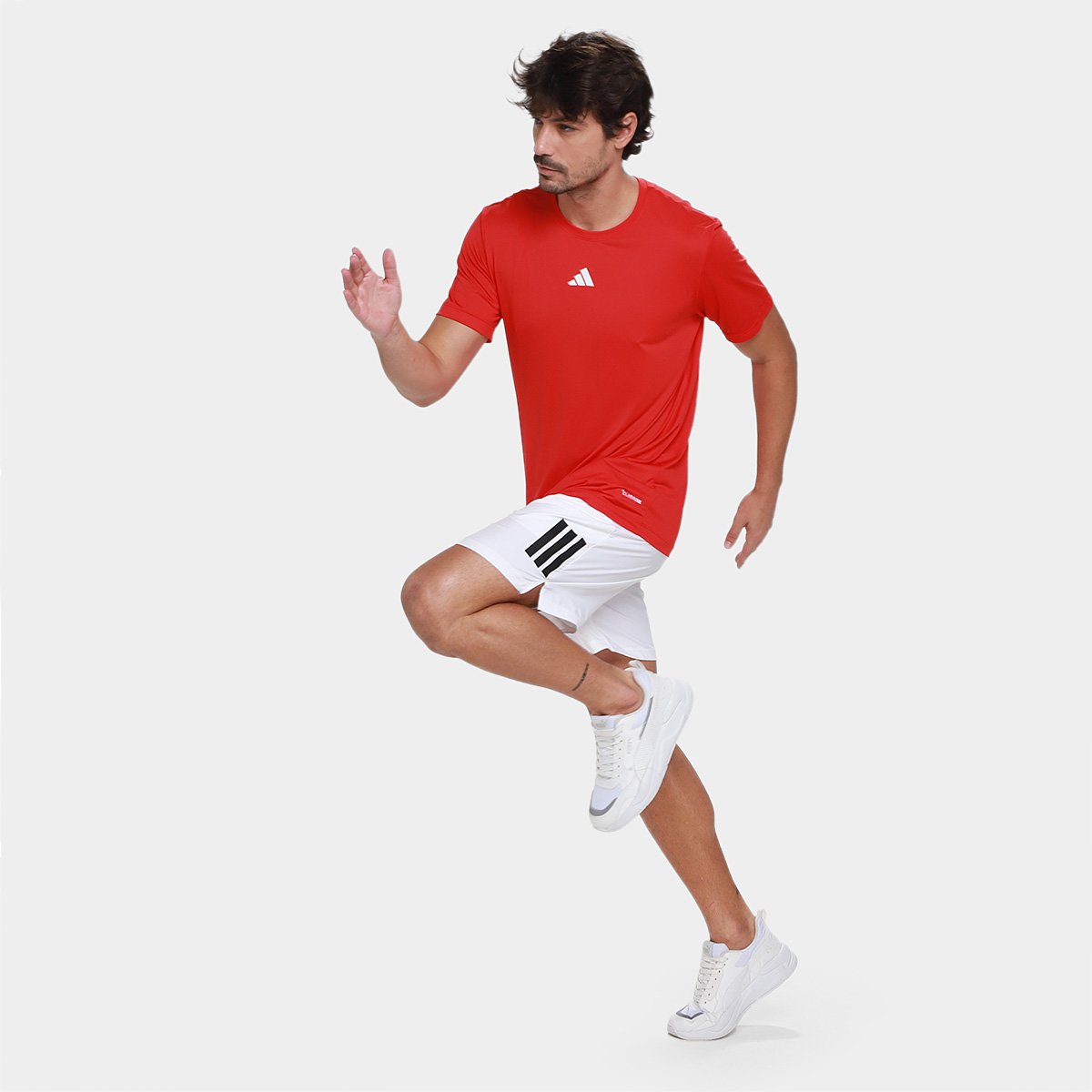 Camiseta Adidas Treino 3S Masculina - Tam: M - 3