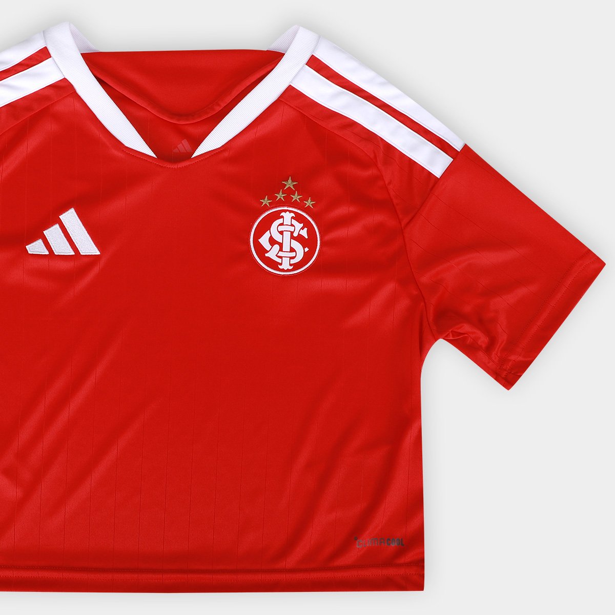 Camisa Cropped Internacional I 26/27 s/n Adidas Feminina - Tam: G - 5