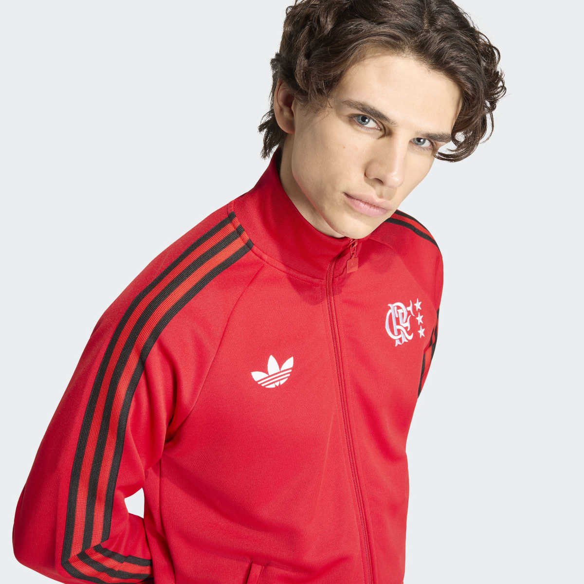Jaqueta Flamengo Originals Adidas Masculina - Tam: P - 2