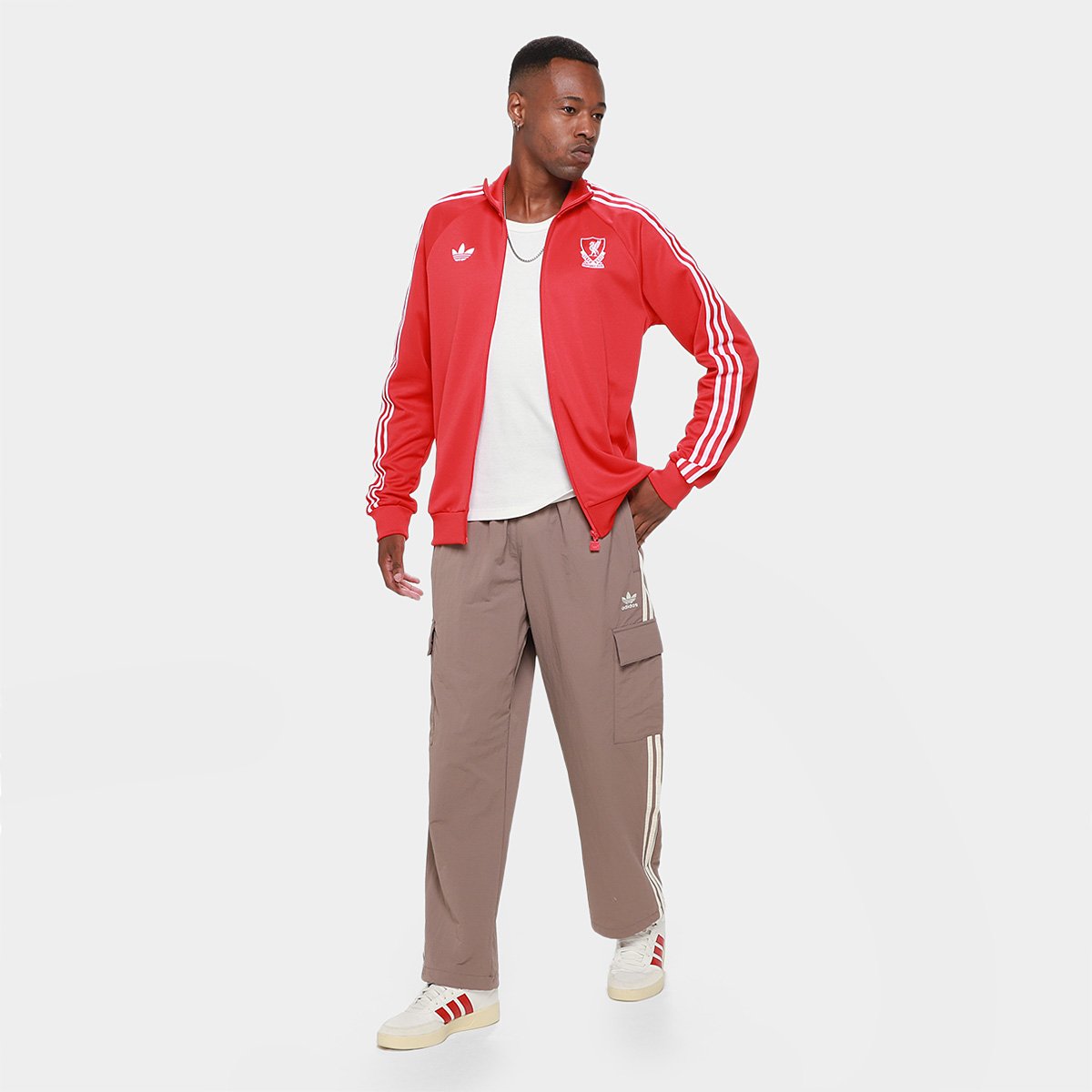 Jaqueta Liverpool Adidas Originals Masculina - Tam: GG - 3