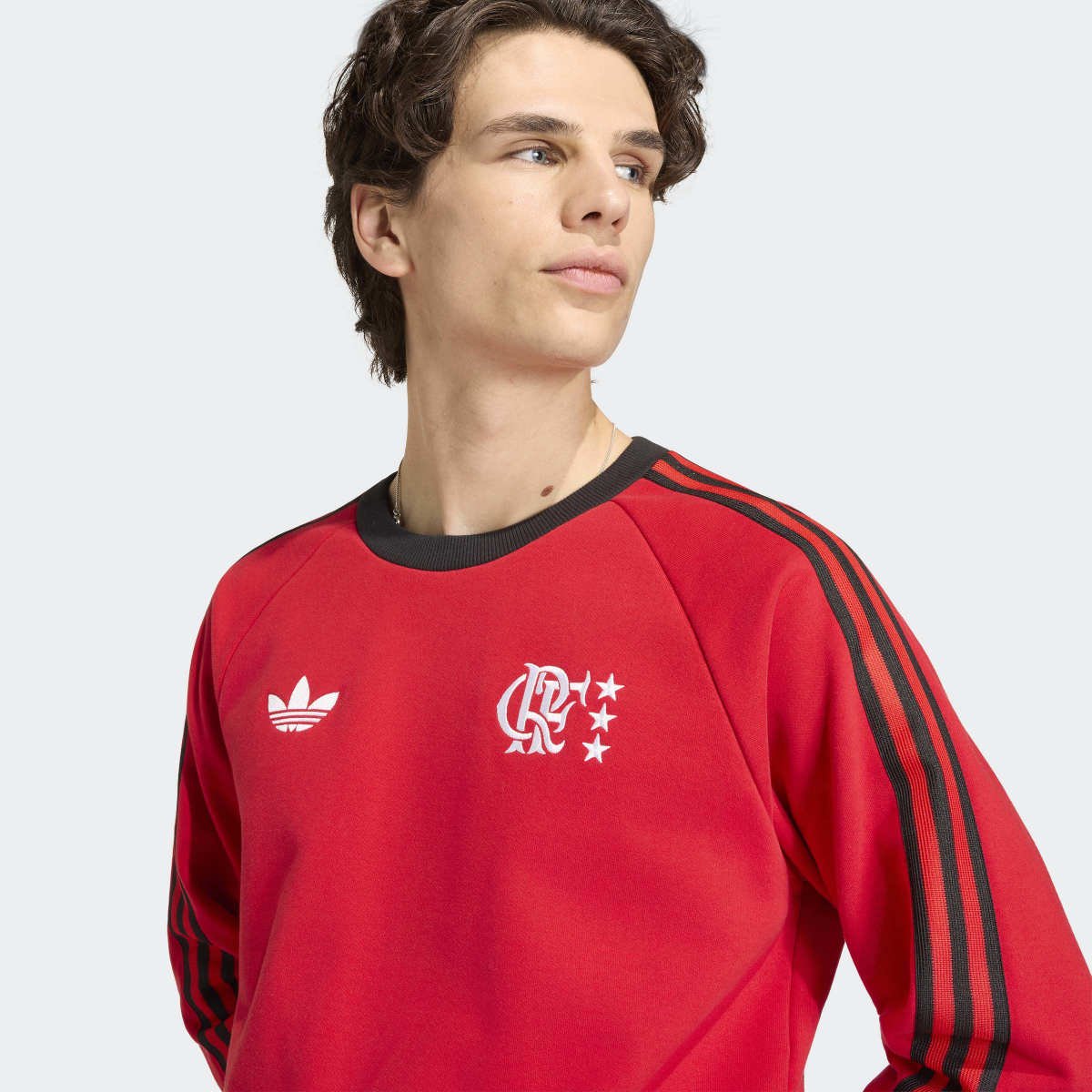 Moletom Flamengo Originals Adidas Masculino - Tam: EGG - 2