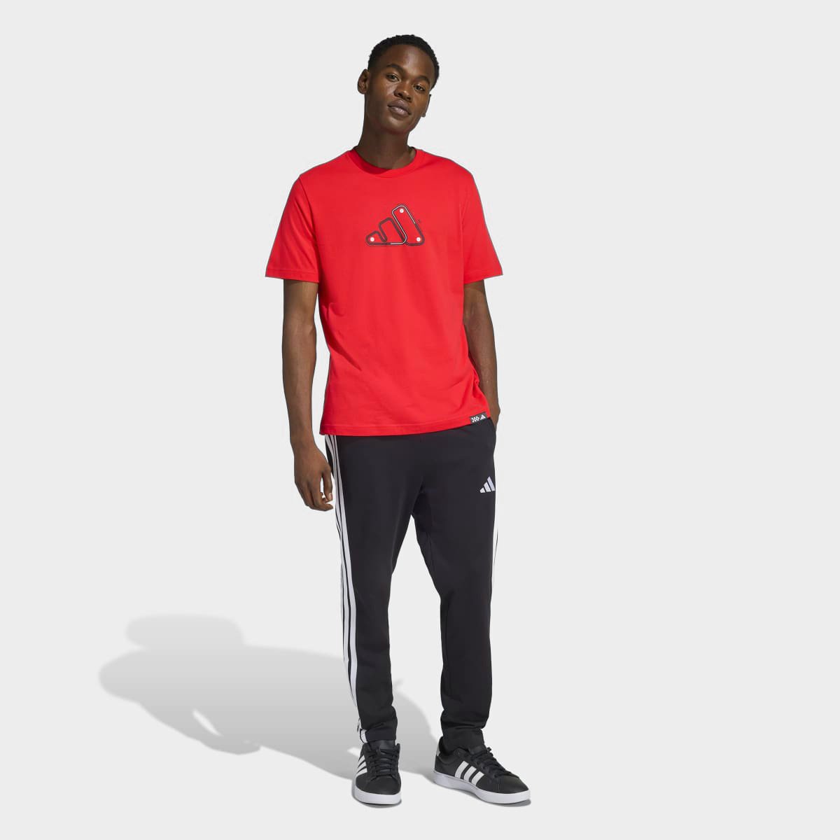 Camiseta Adidas Mts Track T Masculina - Tam: P - 4