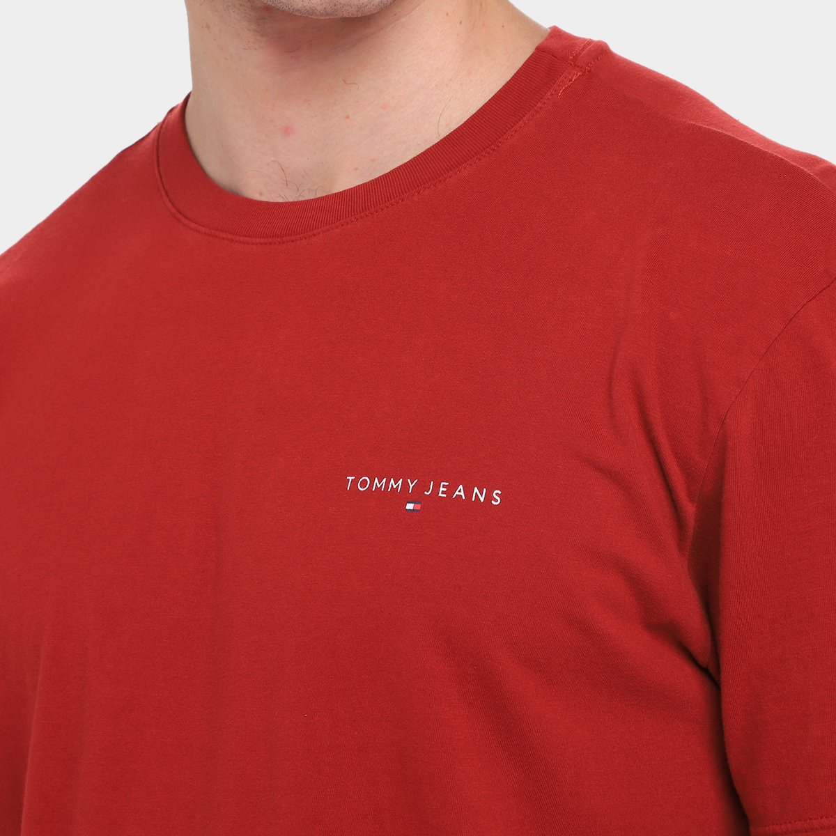 Camiseta Tommy Jeans Chest Masculina - Tam: GG - 2