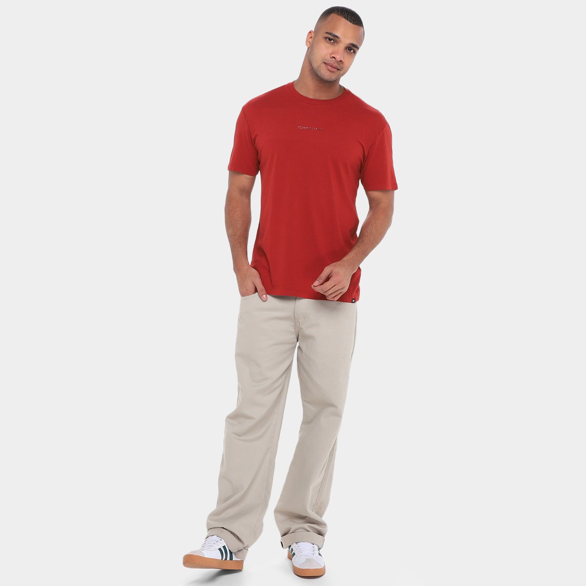 Camiseta Tommy Jeans Masculina - Tam: P - 3