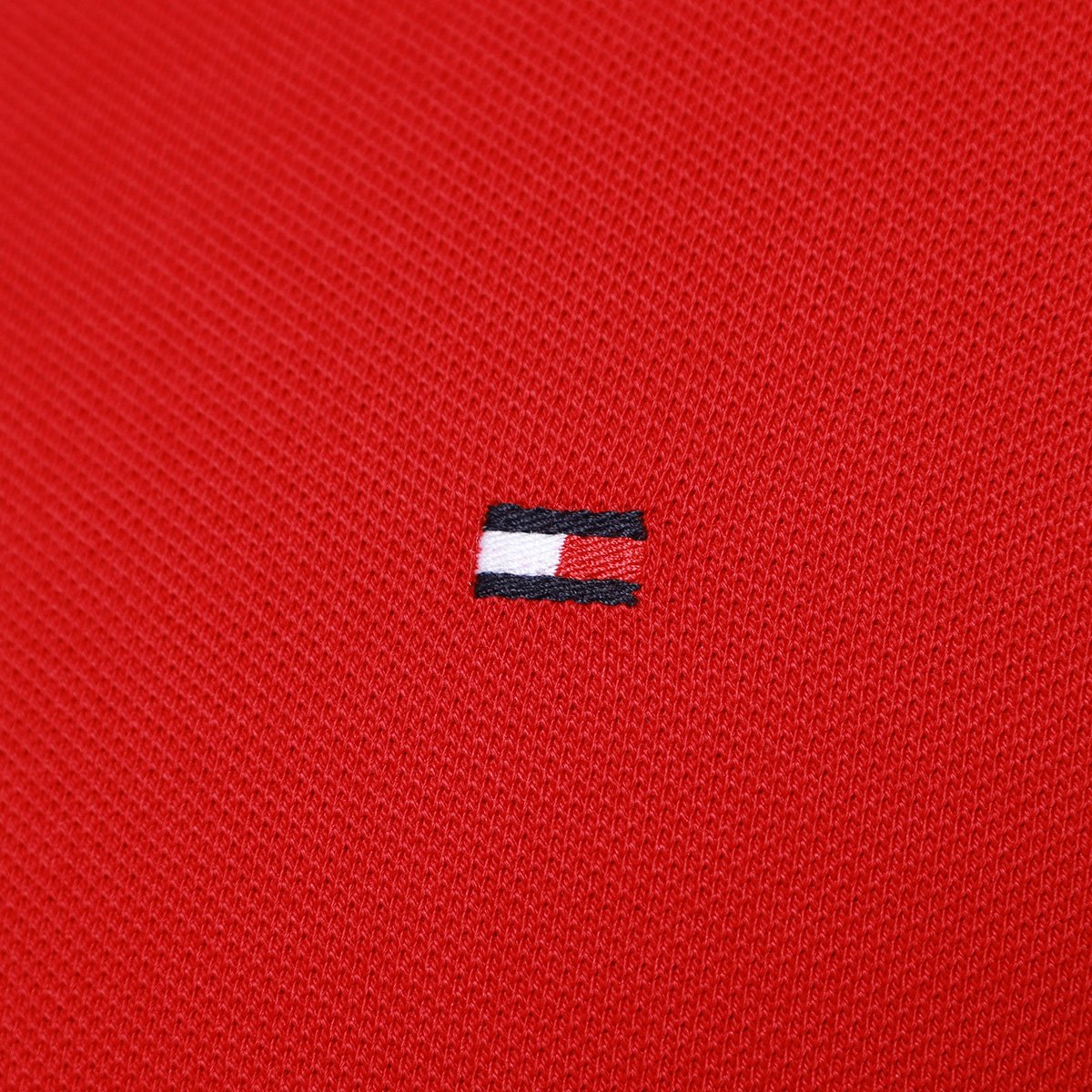 Camisa Polo Tommy Hilfiger Pique Placket Interest Masculina - Tam: M - 4