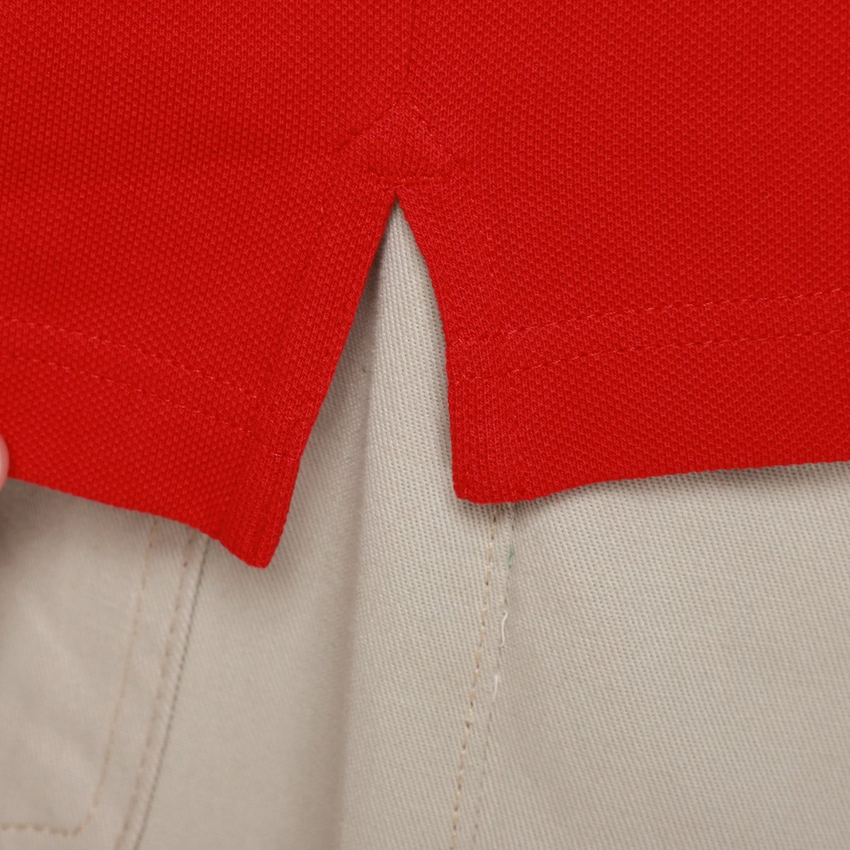 Camisa Polo Tommy Hilfiger Pique Placket Interest Masculina - Tam: M - 5