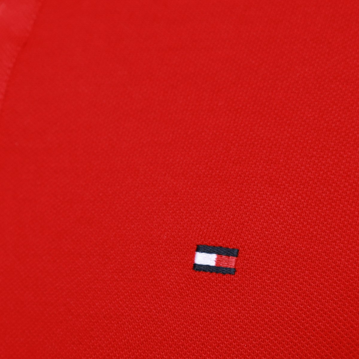 Camisa Polo Tommy Hilfiger Slim Fit Cuff Interest Masculina - Tam: P - 3