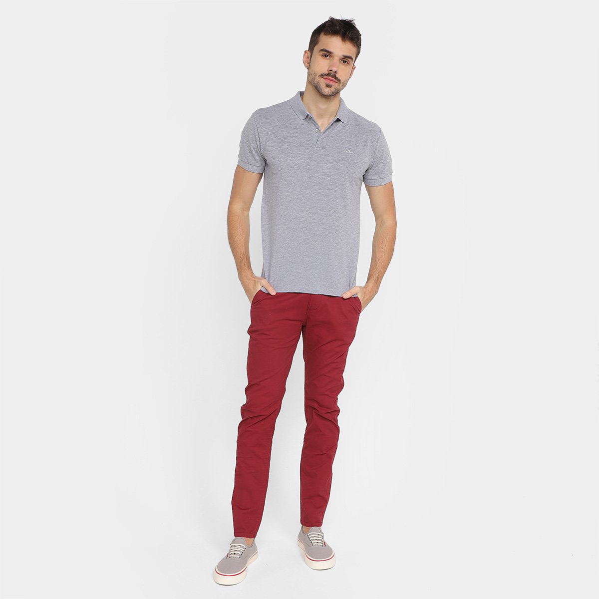 Calça Watkins & Krown Sarja Masculina - Tam: 48 - 1
