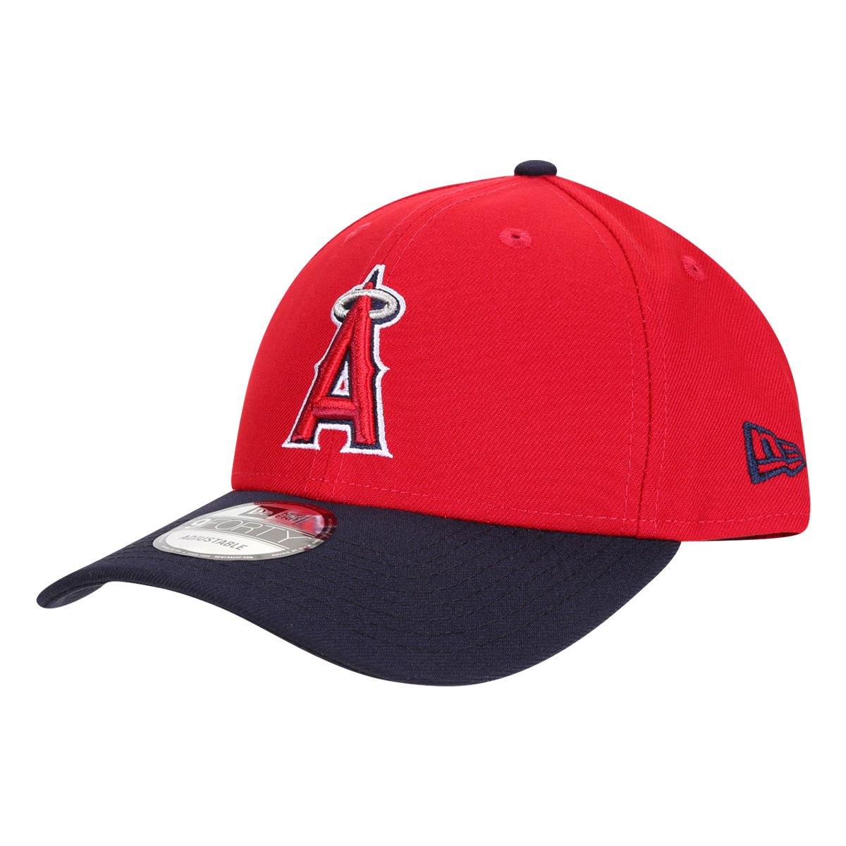 Boné New Era MLB Los Angeles Angels Aba Curva Snapback Masculino