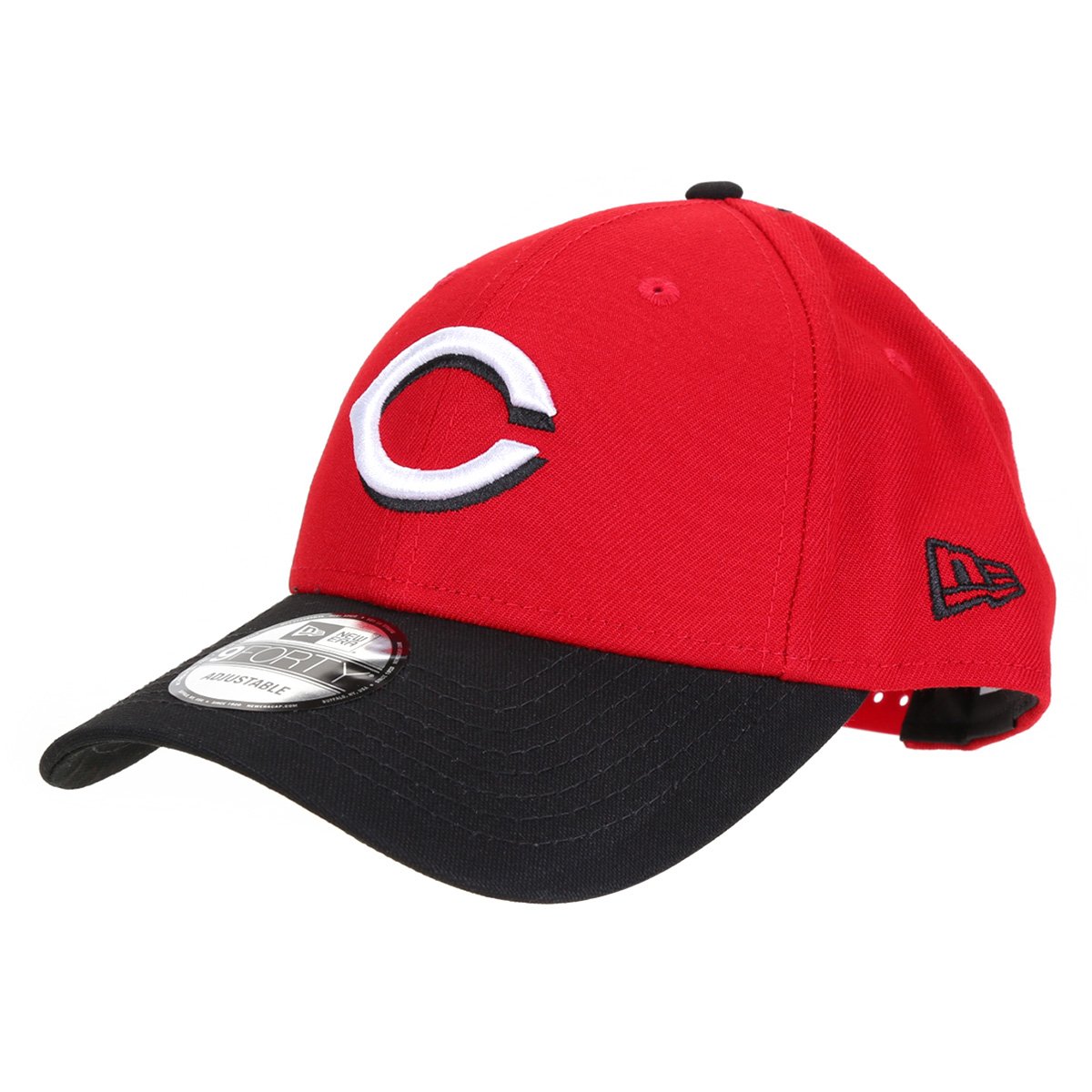 Boné New Era MLB Cincinnati Reds Aba Curva Snapback Masculino