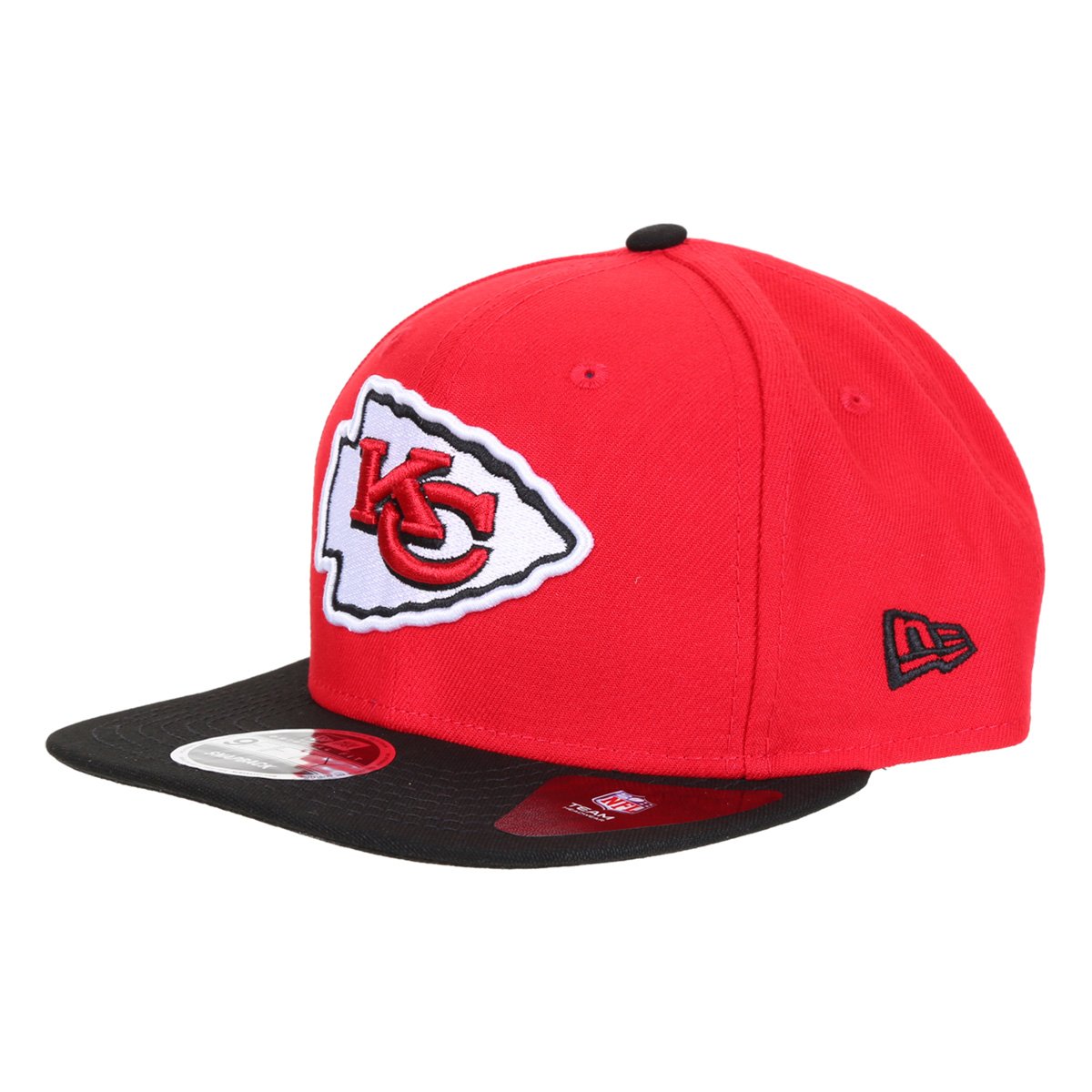 Boné New Era NFL Kansas City Chiefs Aba Reta Snapback 950