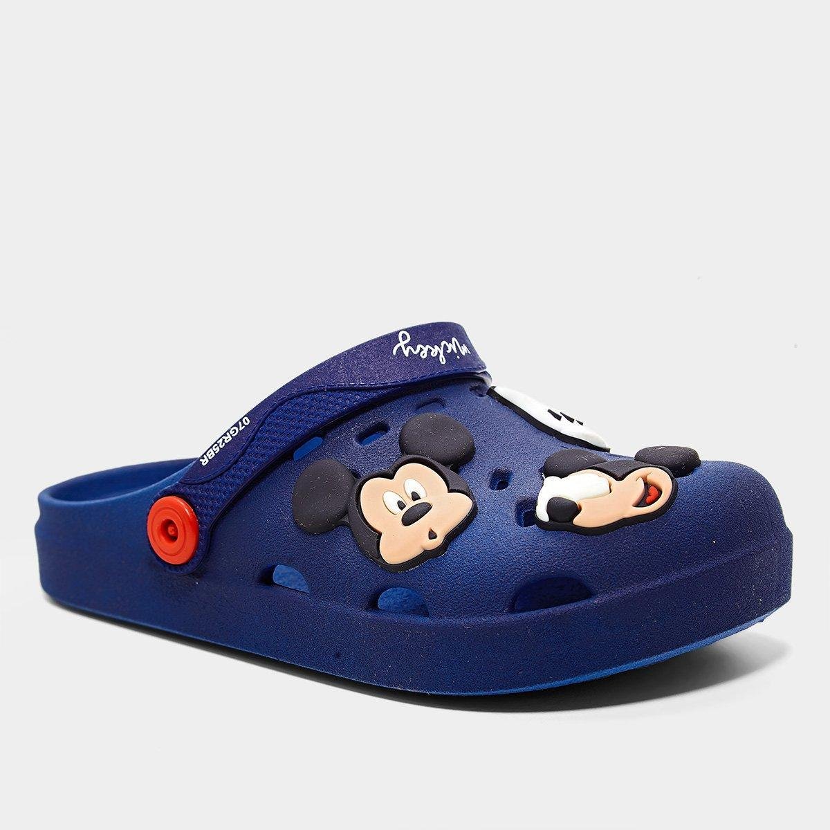 Babuche Infantil Grendene Disney Smile Menino - Tam: 32/33 - 1