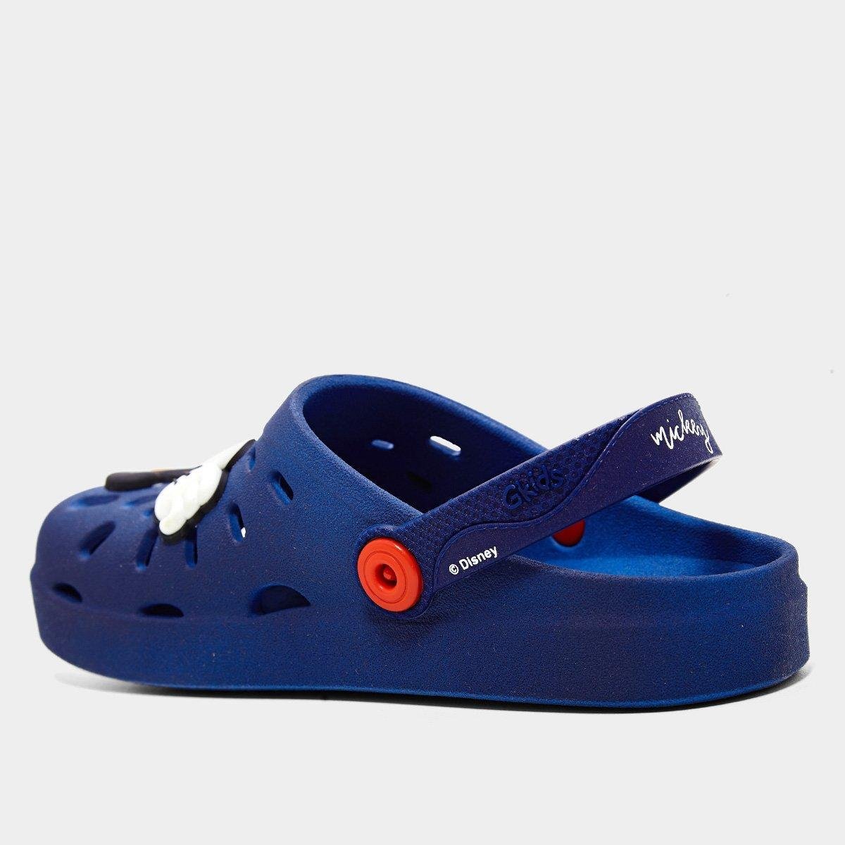 Babuche Infantil Grendene Disney Smile Menino - Tam: 32/33 - 2