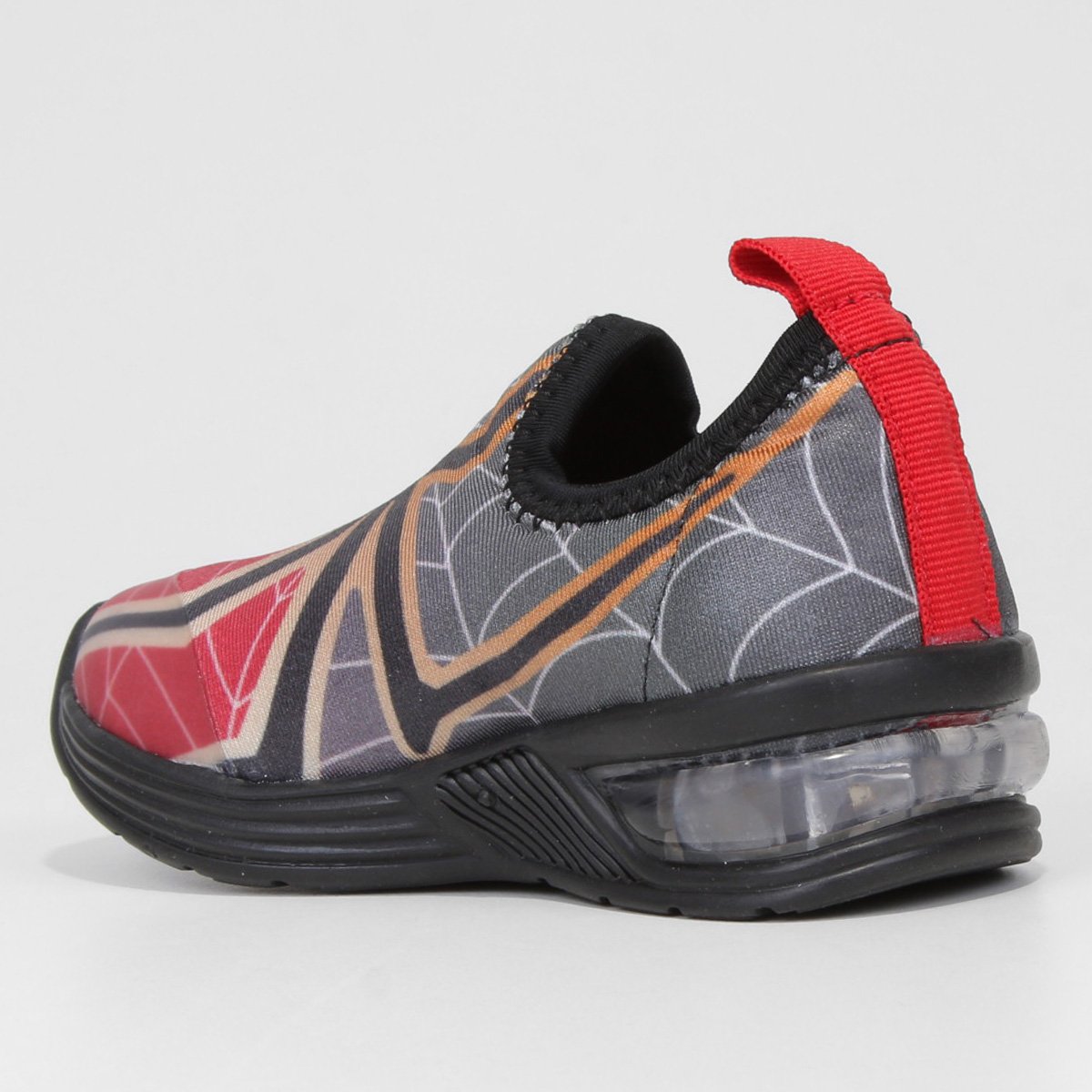 Tênis Infantil Bibi Space Wave Aranha Cano Baixo Menino - Tam: 20 - 4