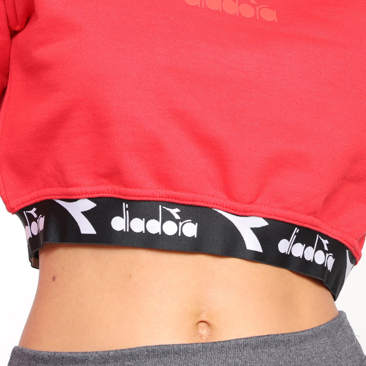 Moletom Cropped Diadora Dia Feminino - Tam: M - 2