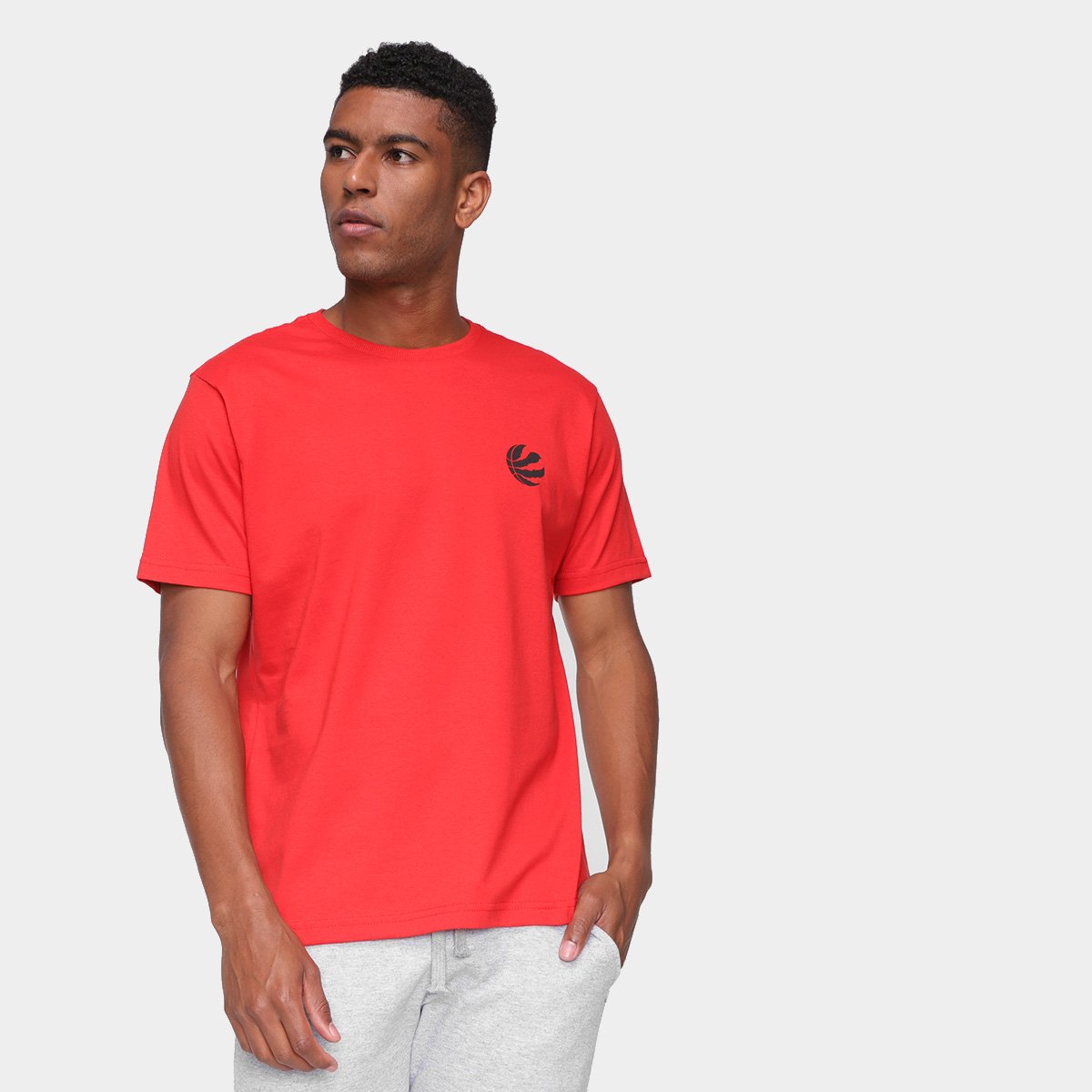 Camiseta NBA Toronto Raptors Mini Logo Masculina