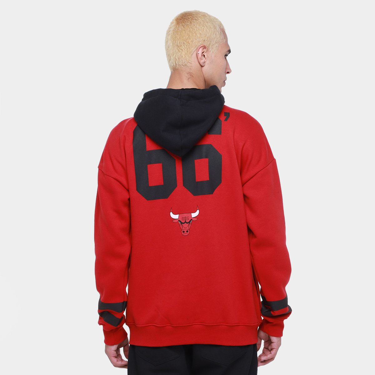 Moletom NBA Chicago Bulls Statement Masculino - Tam: M - 1