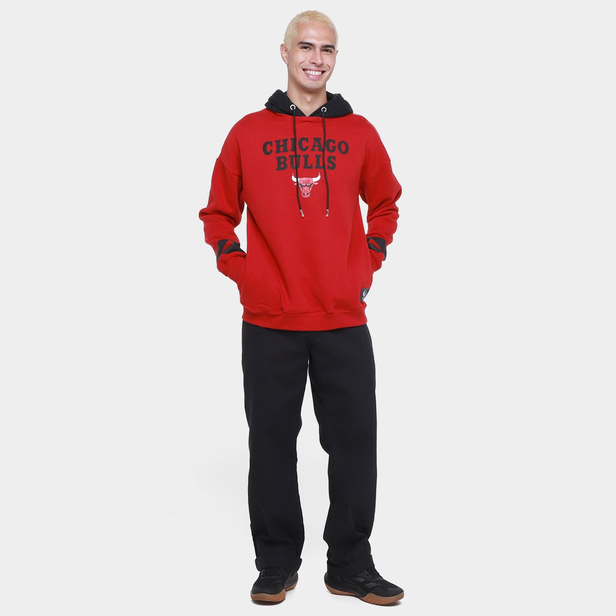Moletom NBA Chicago Bulls Statement Masculino - Tam: M - 4