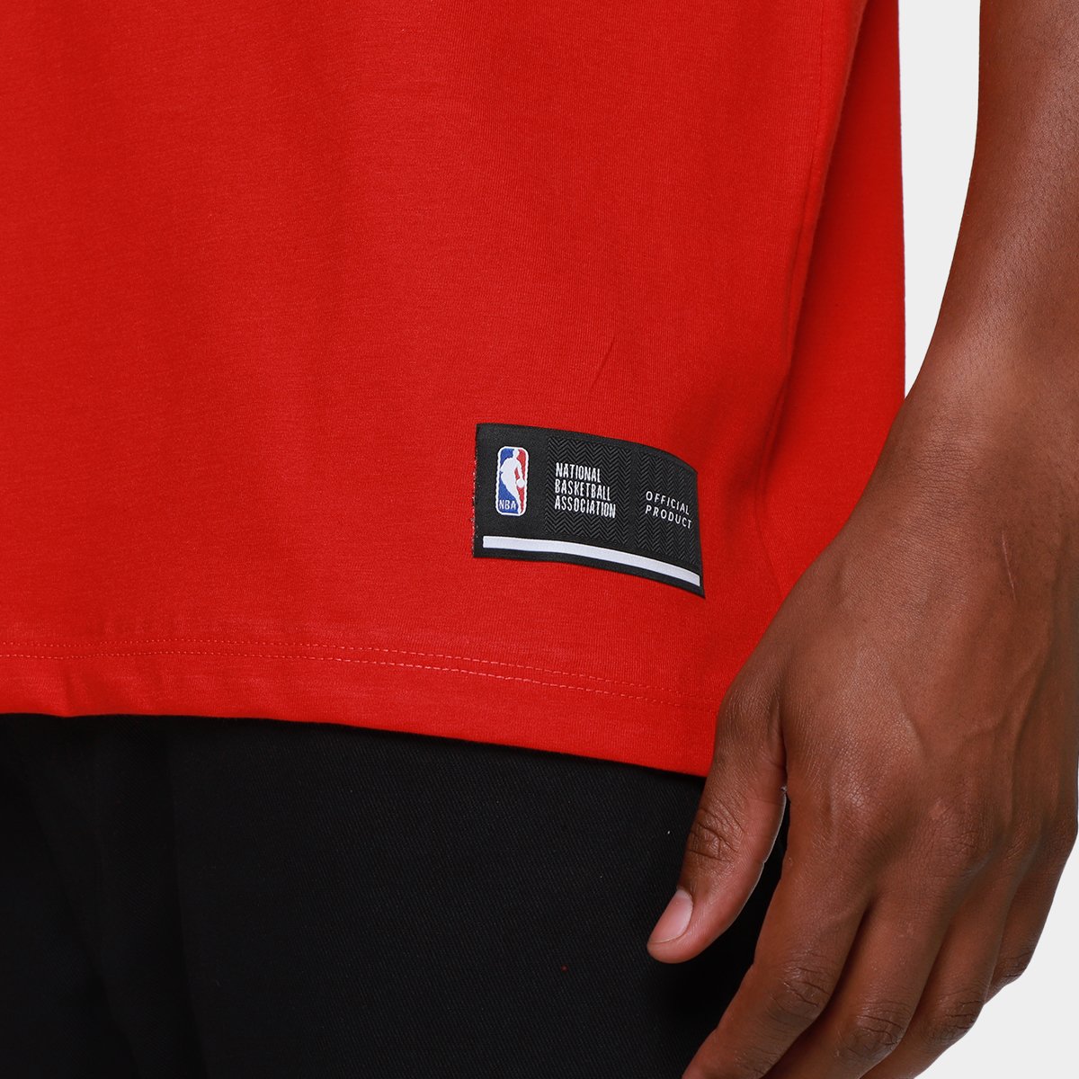 Camiseta NBA Chicago Bulls Shield Masculina - Tam: M - 4