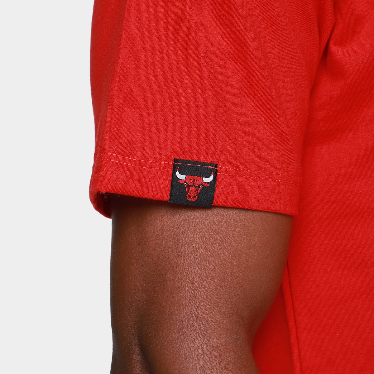 Camiseta NBA Chicago Bulls Shield Masculina - Tam: M - 5