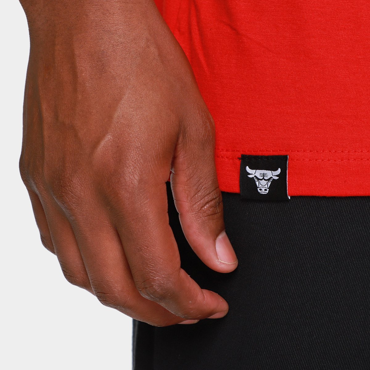 Camiseta NBA Chicago Bulls Sport Mascot Masculina - Tam: GG - 4