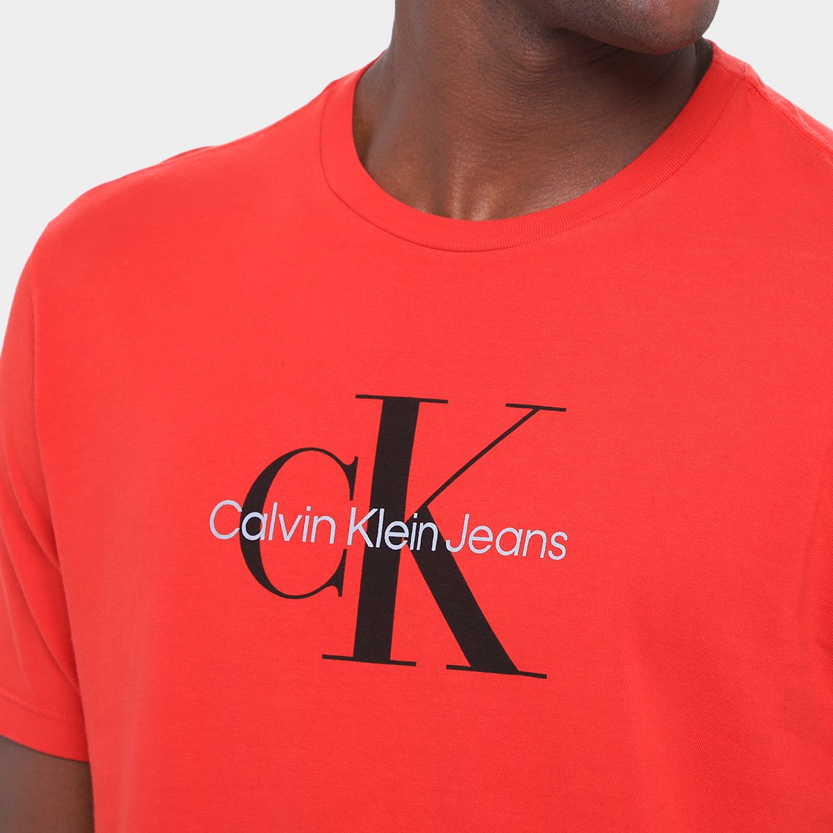 Camiseta Calvin Klein Re Issue Masculina - Tam: M - 2