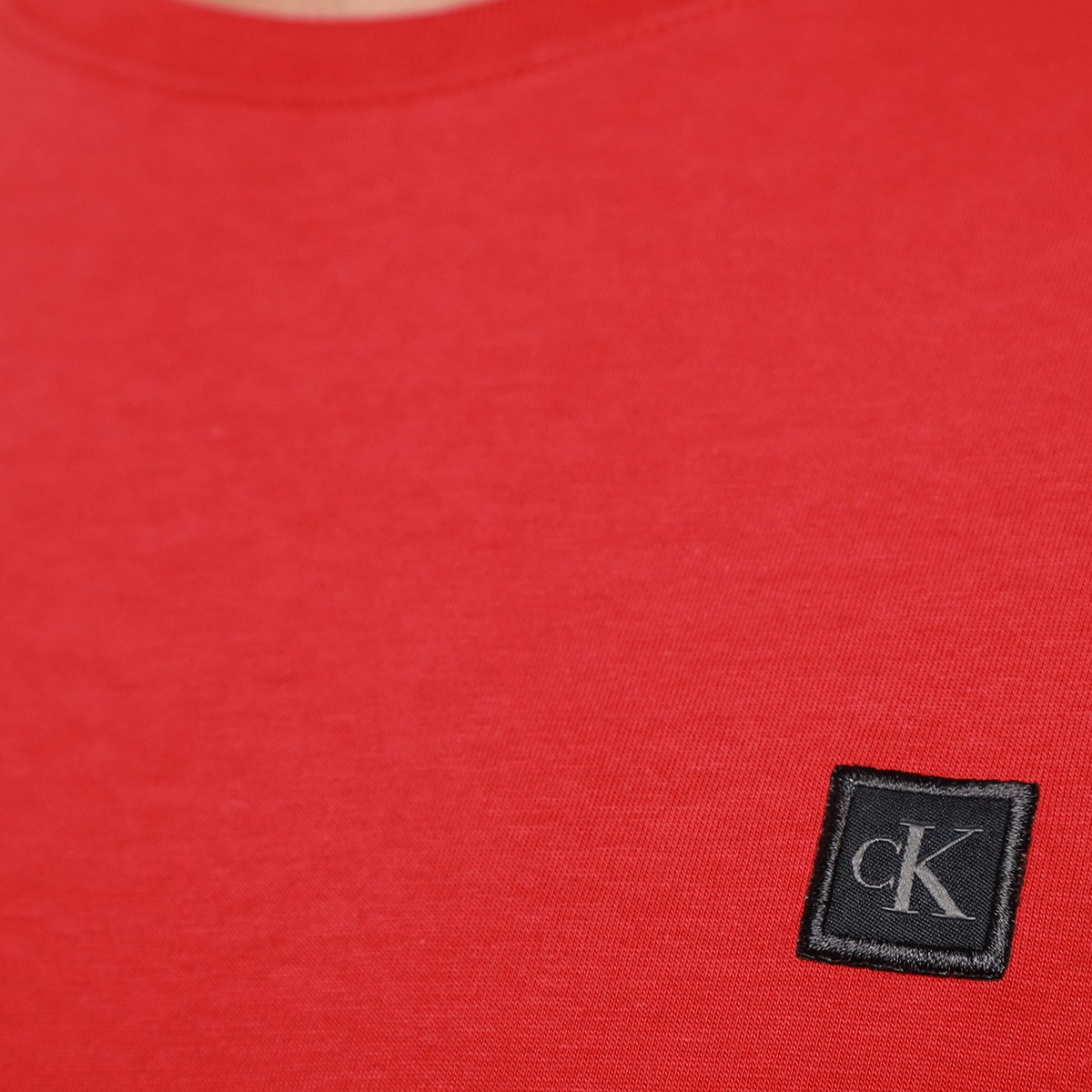 Camiseta Calvin Klein Patch Casual Masculina - Tam: P - 2