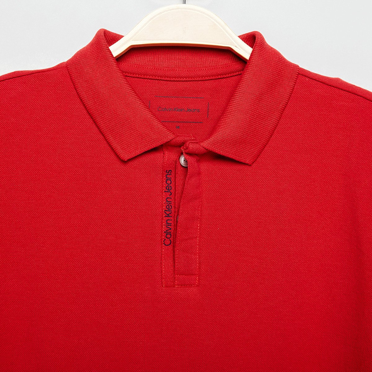 Camisa Polo Infantil Calvin Klein I Logo - Tam: 16A - 1