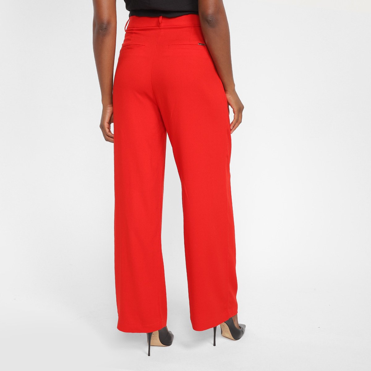 Calça Alfaiataria Colcci Pregas Feminina - Tam: 42 - 1