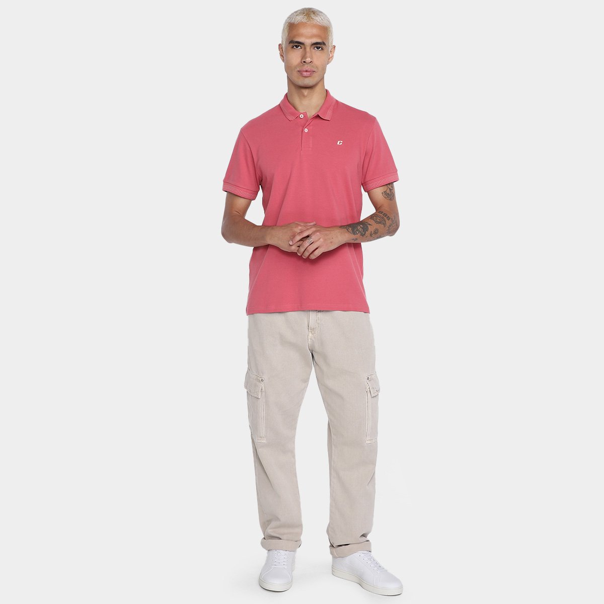 Camisa Polo Colcci Casual Masculina - Tam: G - 3