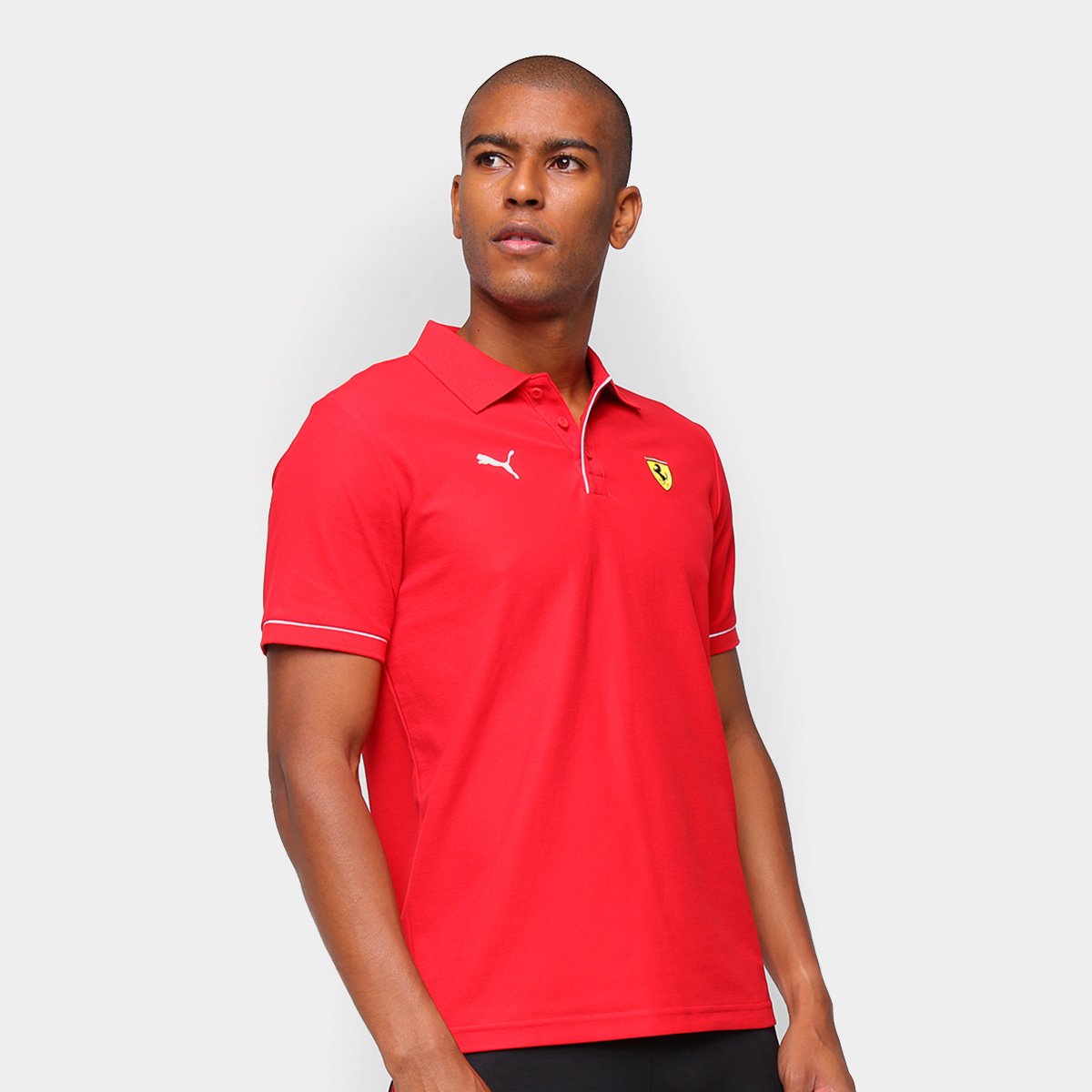 Camisa Polo Puma Ferrari Race Masculina