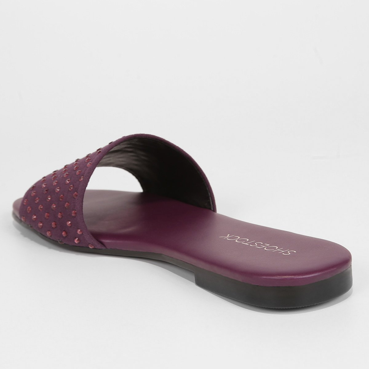 Rasteira Shoestock Slide Strass - Tam: 38 - 3