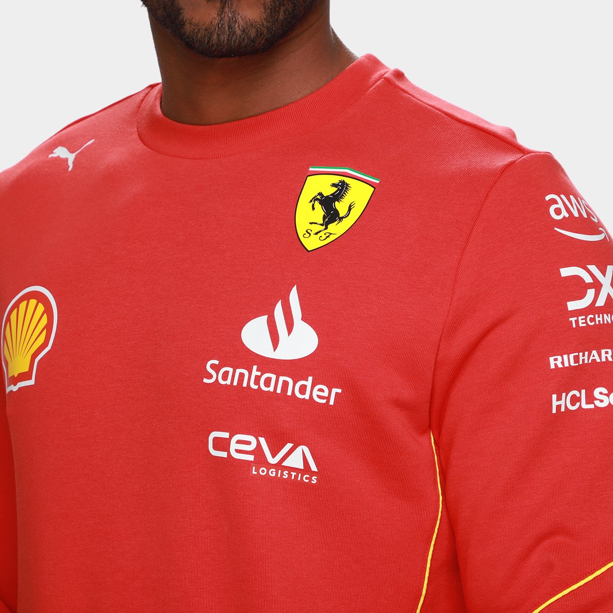 Moletom Puma Scuderia Ferrari Masculino - Tam: P - 2