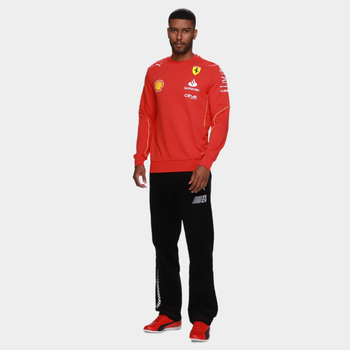 Moletom Puma Scuderia Ferrari Masculino - Tam: P - 4