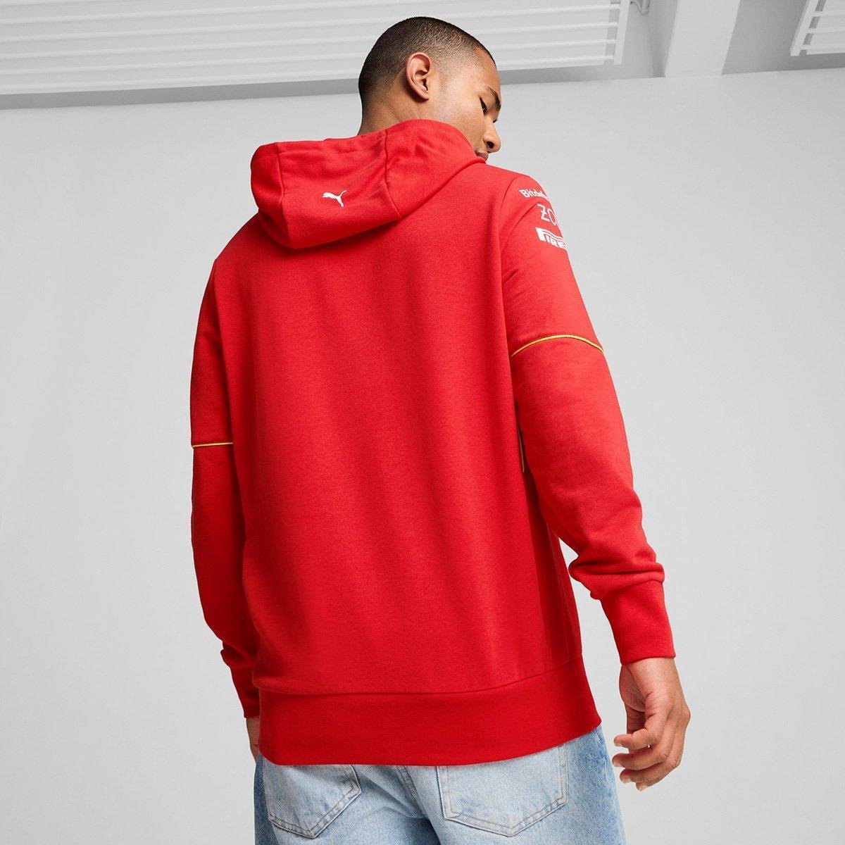 Moletom Puma Scuderia Ferrari Team  Capuz Masculino - Tam: M - 1