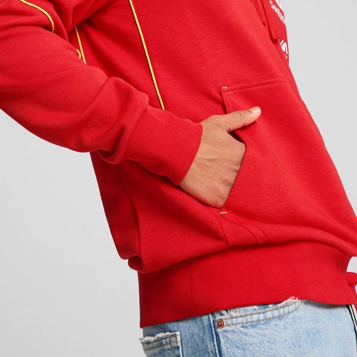 Moletom Puma Scuderia Ferrari Team  Capuz Masculino - Tam: M - 3