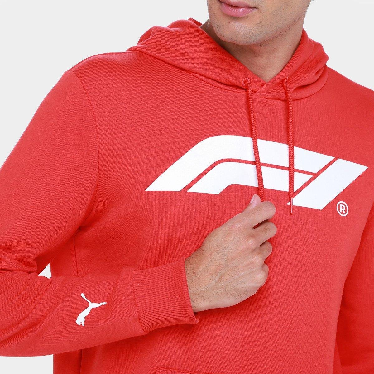 Moletom Com Capuz Puma F1 ESS Masculino - Tam: GG - 2