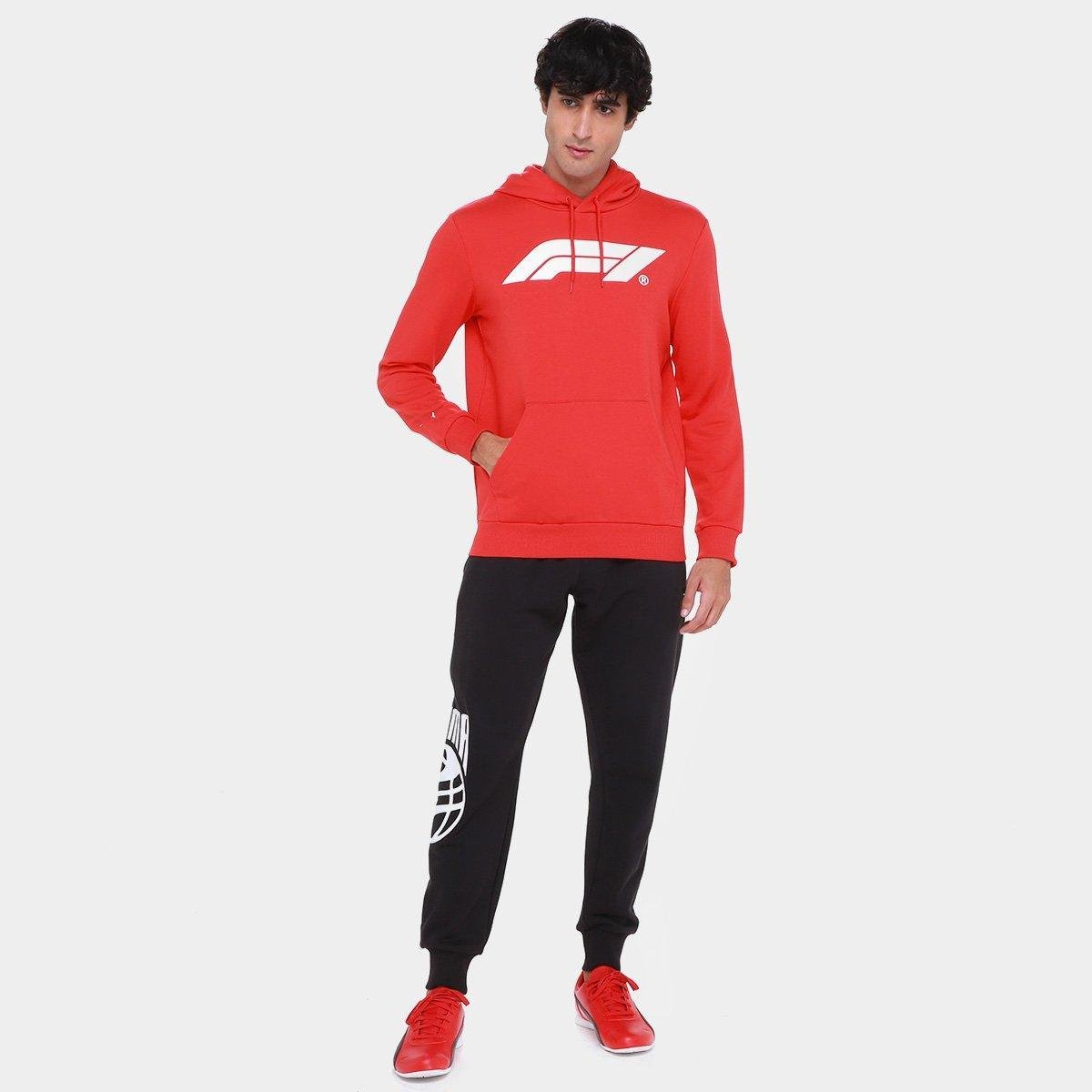 Moletom Com Capuz Puma F1 ESS Masculino - Tam: GG - 3