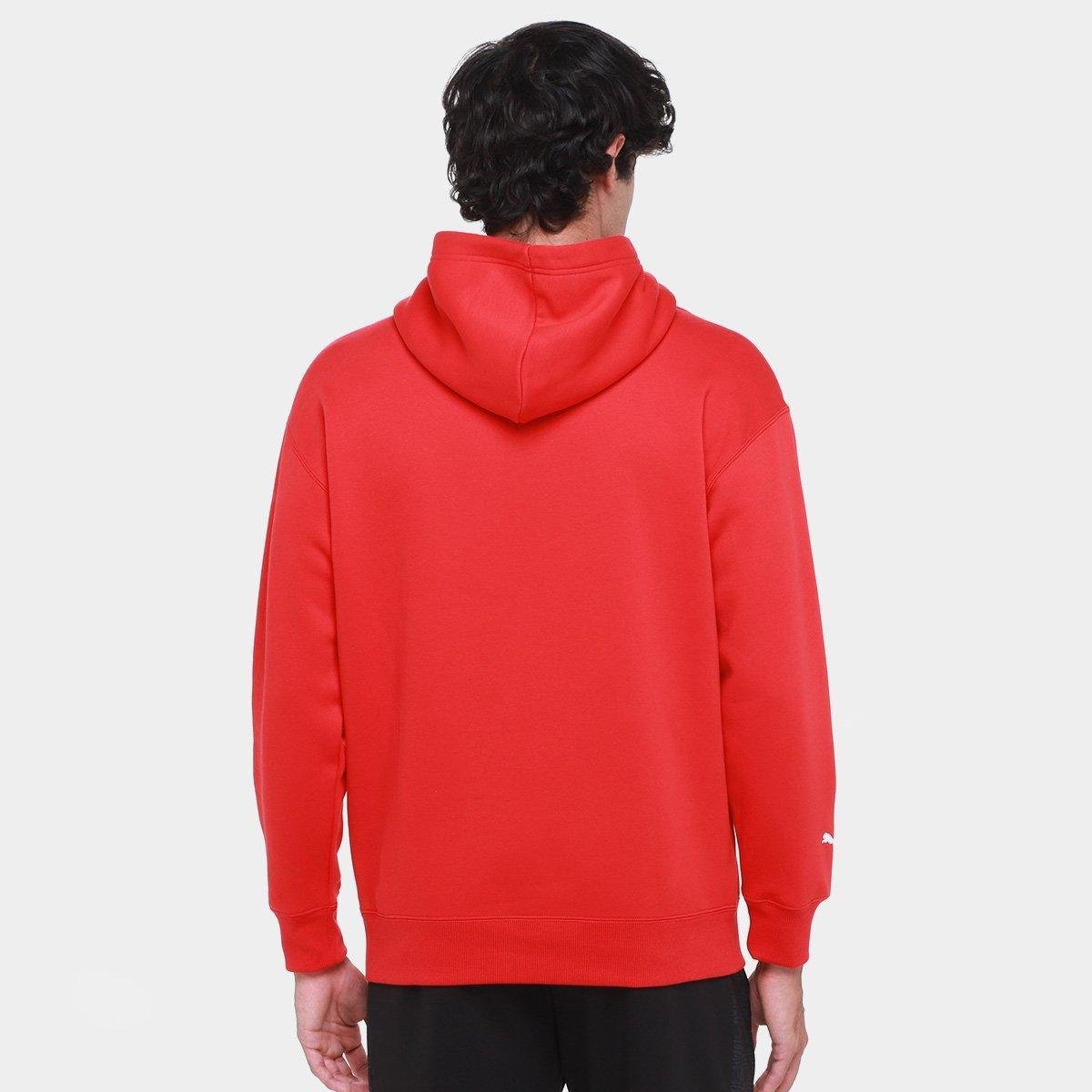 Moletom Com Capuz Puma Ferrari Race Big Shield Masculino - Tam: P - 1