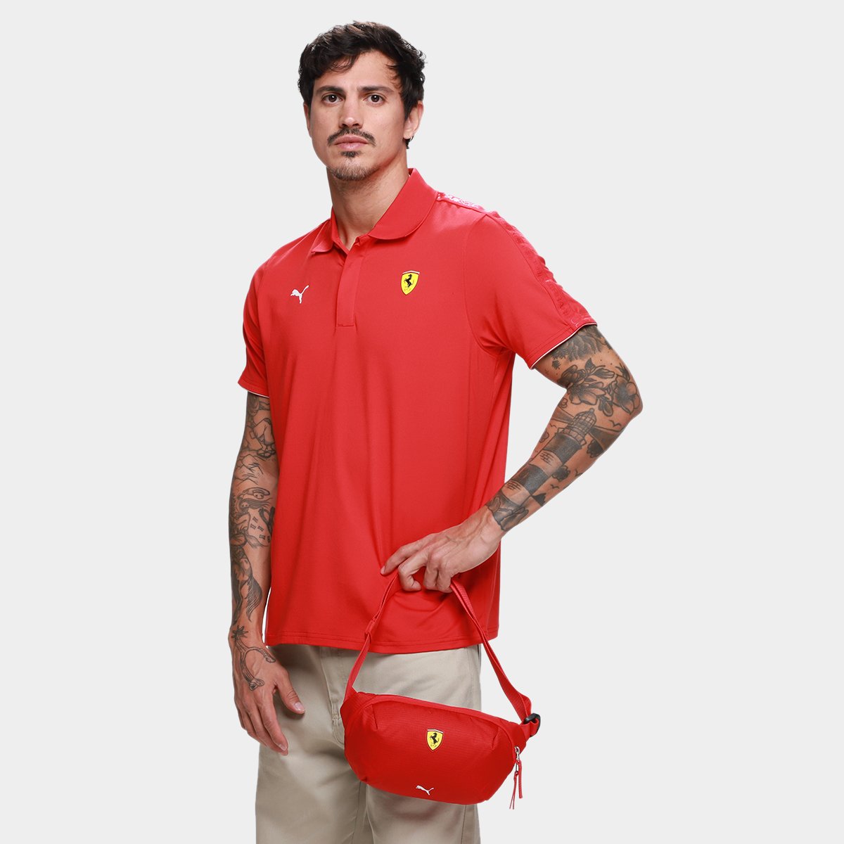 Pochete Puma Ferrari Race Waist Bag - 1