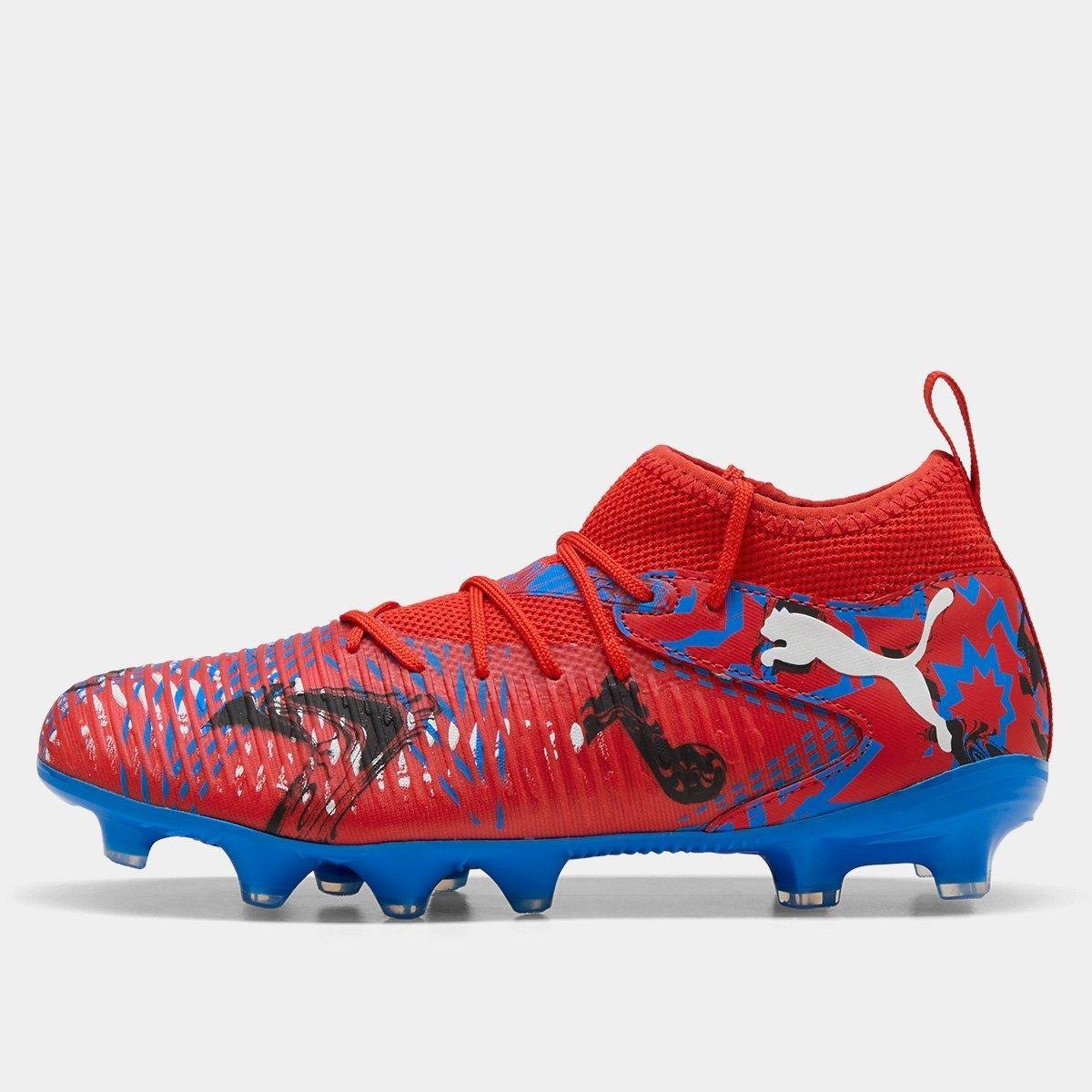 Chuteira Infantil Campo Puma Future 8 Match Playmakers - Tam: 36 - 4