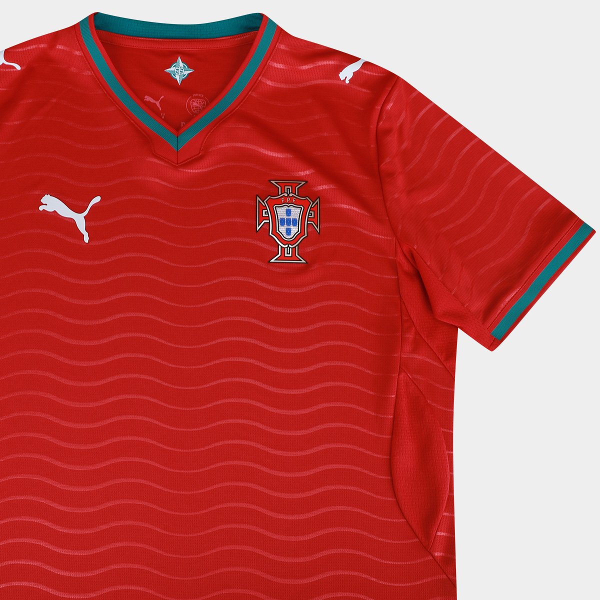 Camisa Seleção Portugal Home Torcedor 2026 s/n Puma Masculina - Tam: P - 5
